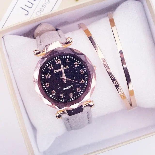 Quartz Fashion Starry Sky Women Watches eprolo
