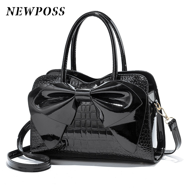 Women Handbags Tassel PU Leather Totes Bag