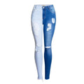 Stretchy Distressed Denim Pants eprolo