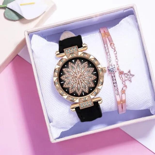 Women Fashion Leather Strap Watch eprolo