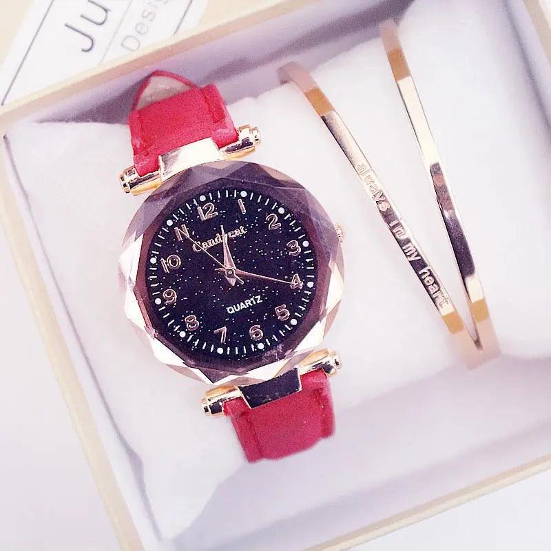 Quartz Fashion Starry Sky Women Watches eprolo