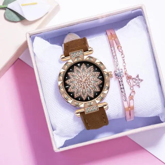 Women Fashion Leather Strap Watch eprolo