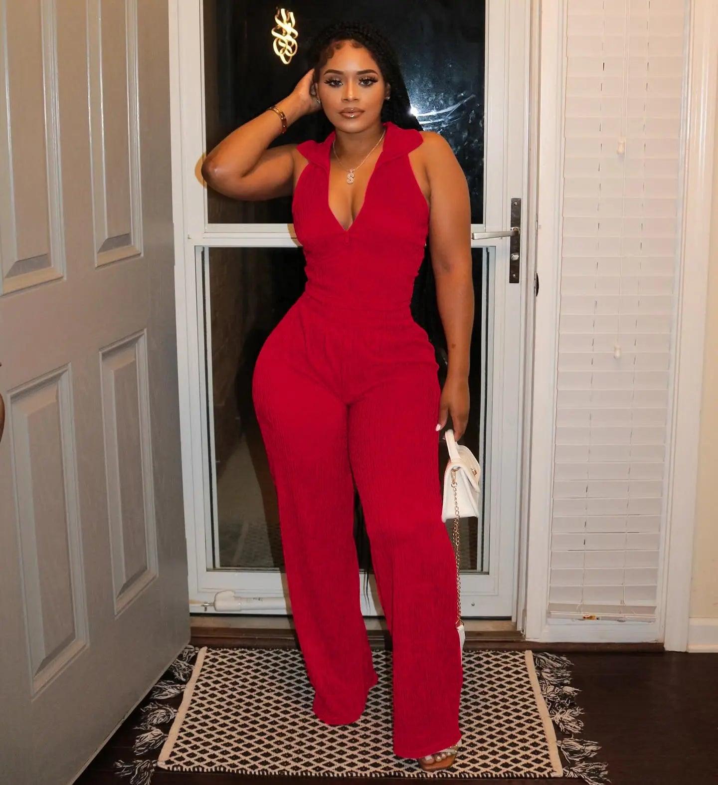Sleeveless Round Neck Women's Set eprolo