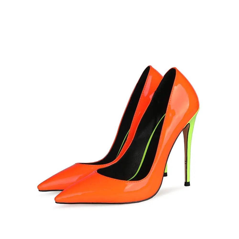 Fashion Sexy Women's White Painted High Heels eprolo
