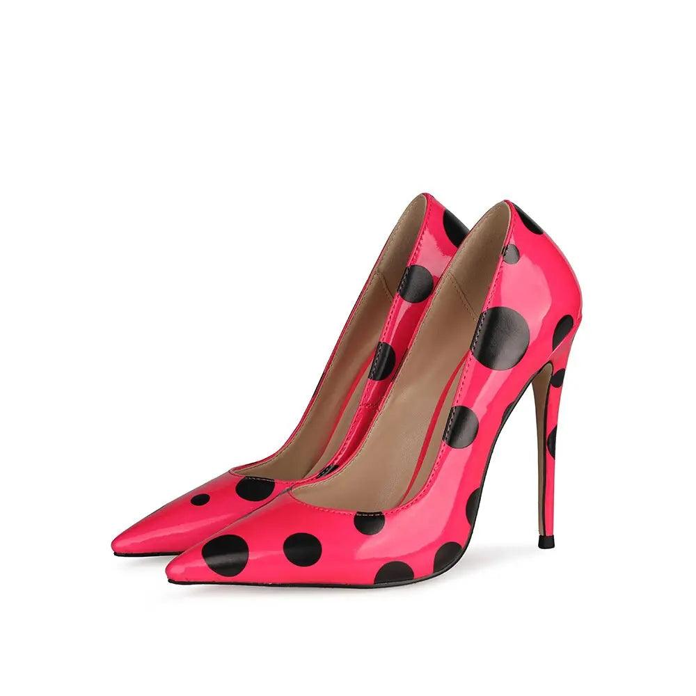 Fashion Sexy Women's White Painted High Heels eprolo