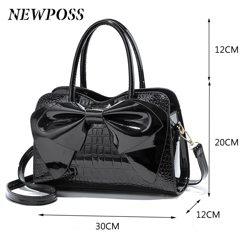 Women Handbags Tassel PU Leather Totes Bag