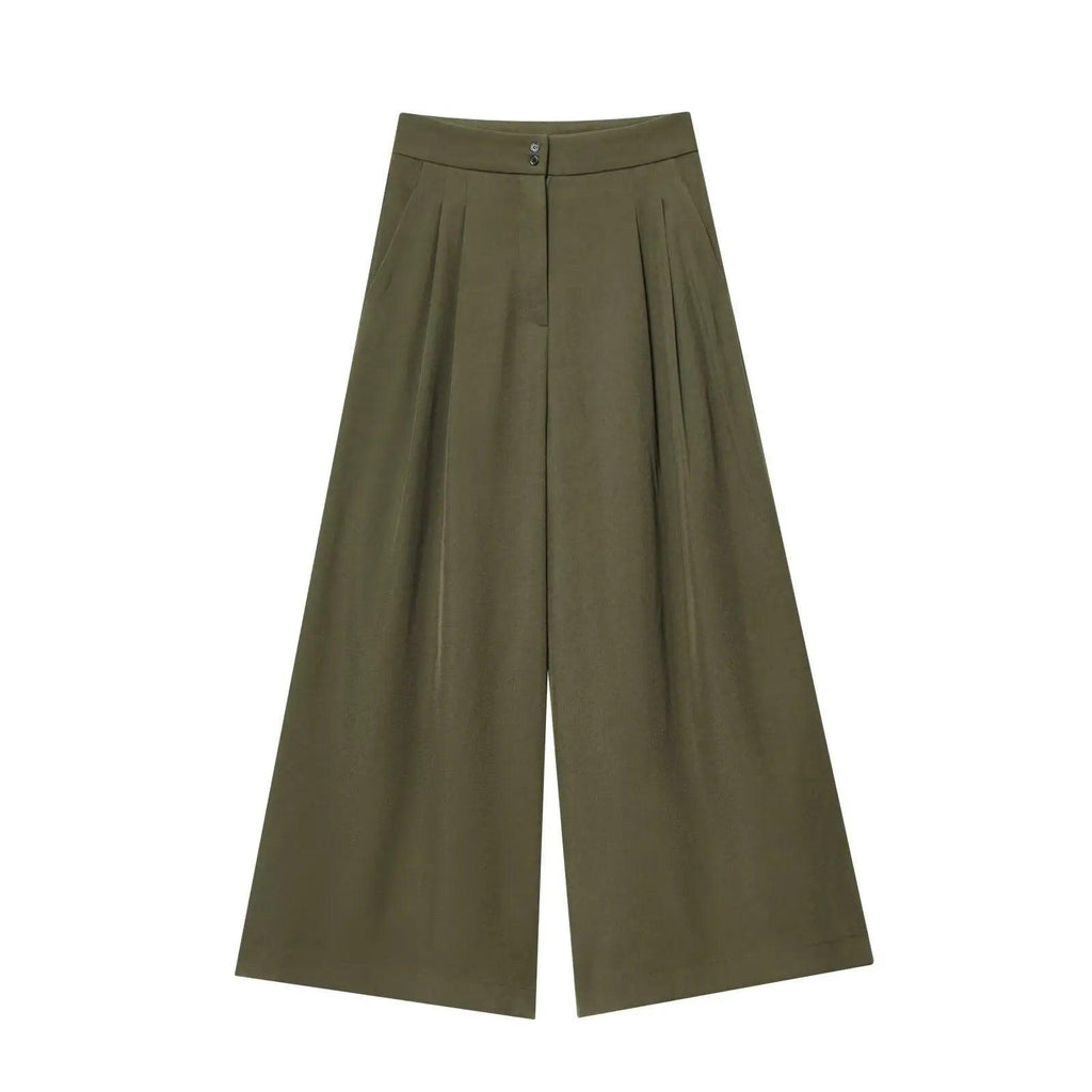 Bow tie tied top+blended pants set eprolo