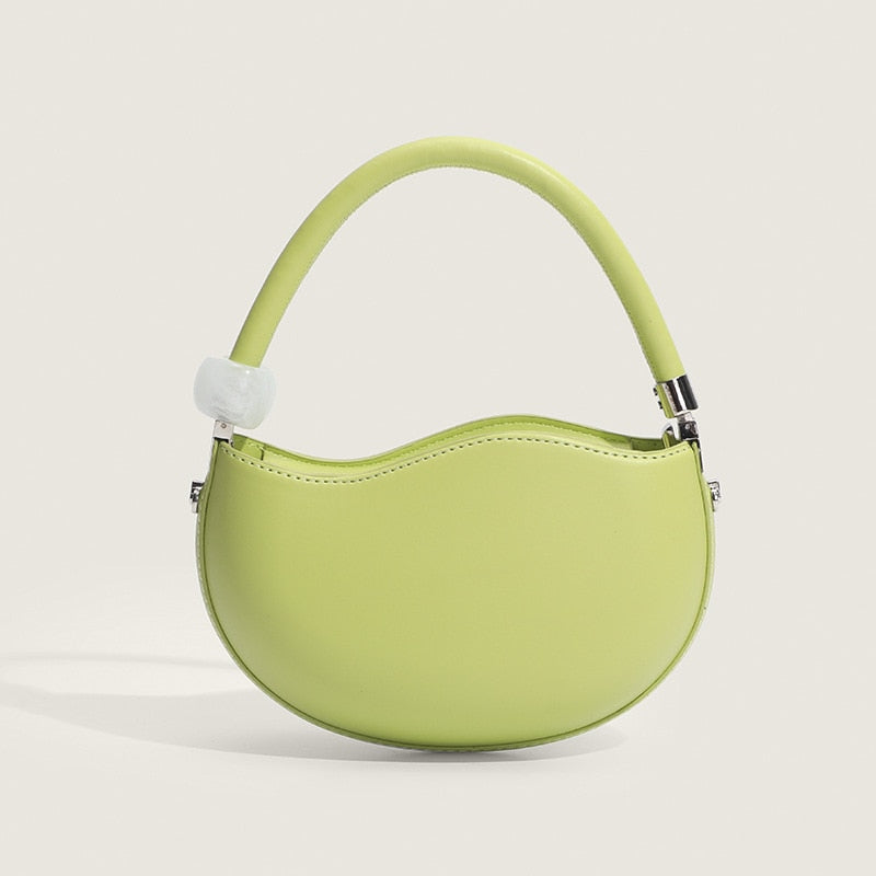 Gentle and Sweet New Cute Small Solid Color Handbag