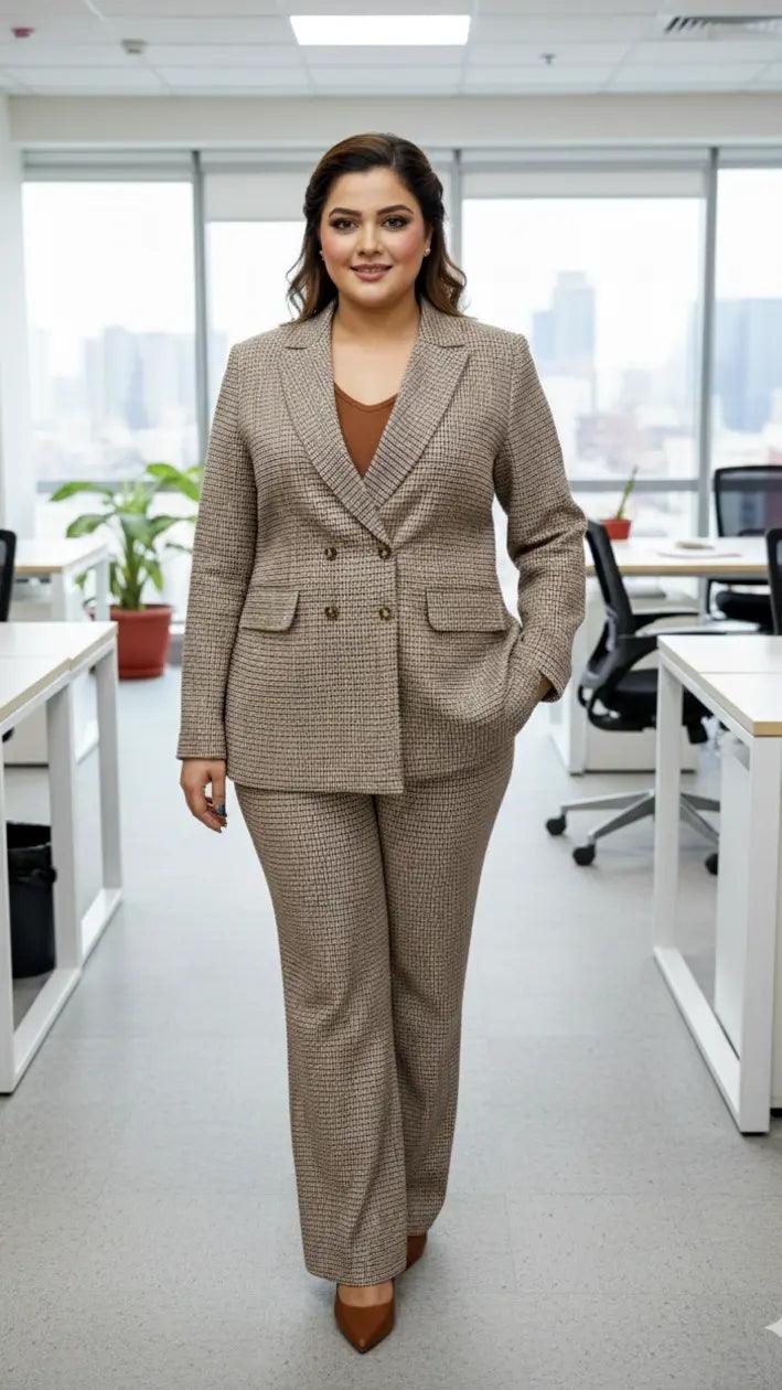 Women’s Plus Size Formal Co-Ord Set NANGALIA RUCHIRA
