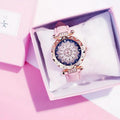 Luxury Rose Gold Women Starry Sky Diamond Watch eprolo