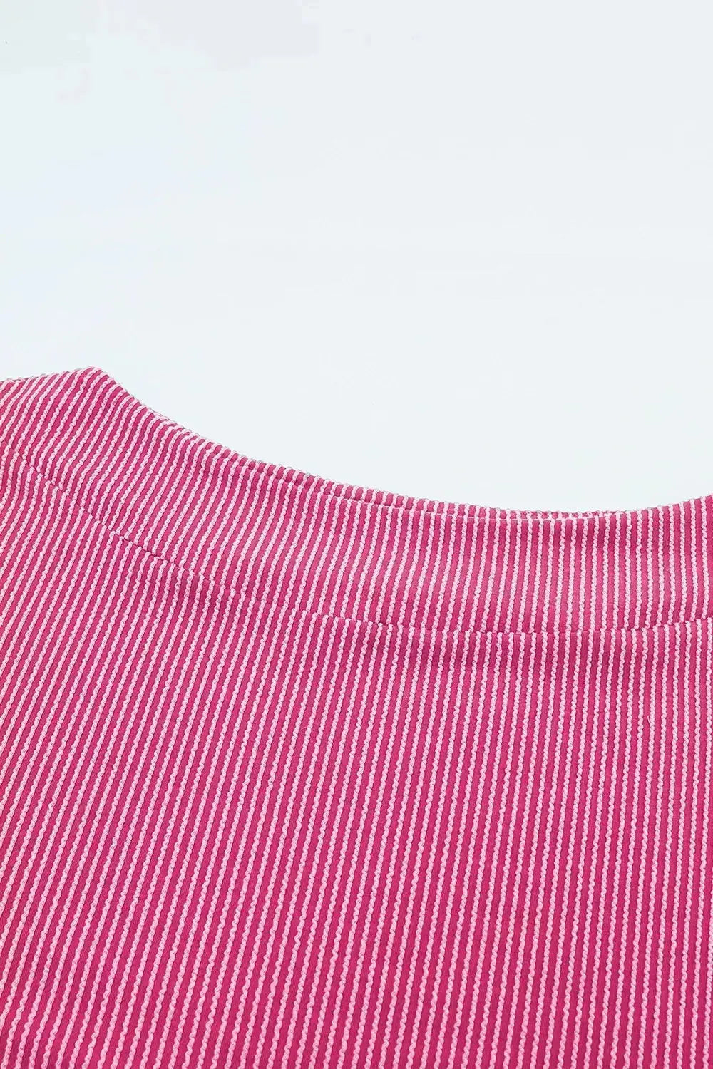 Ribbed Knit Off-Shoulder Blouse - DaisyDrop 