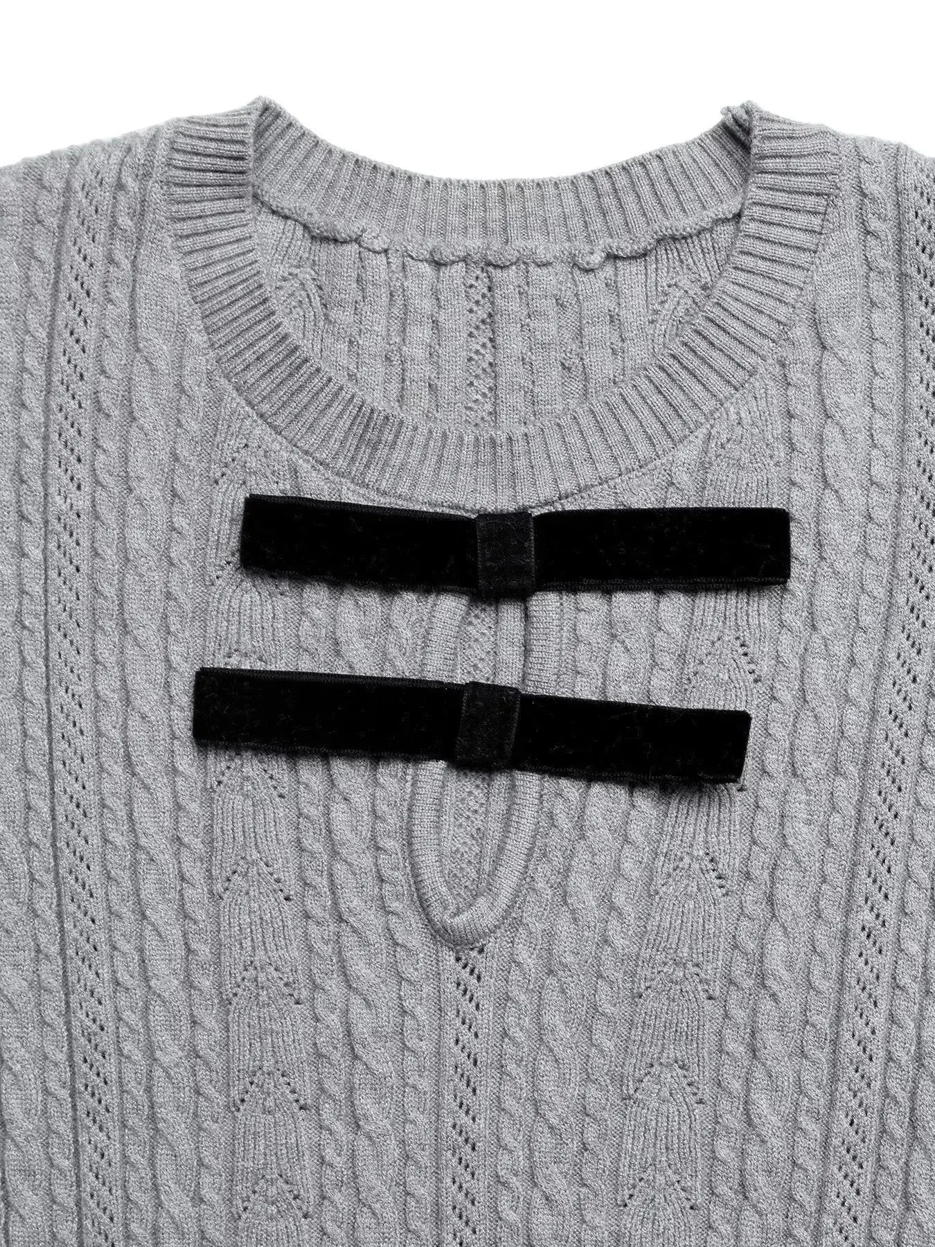 Cable Knit A-Line Sweater Dress - DaisyDrop 
