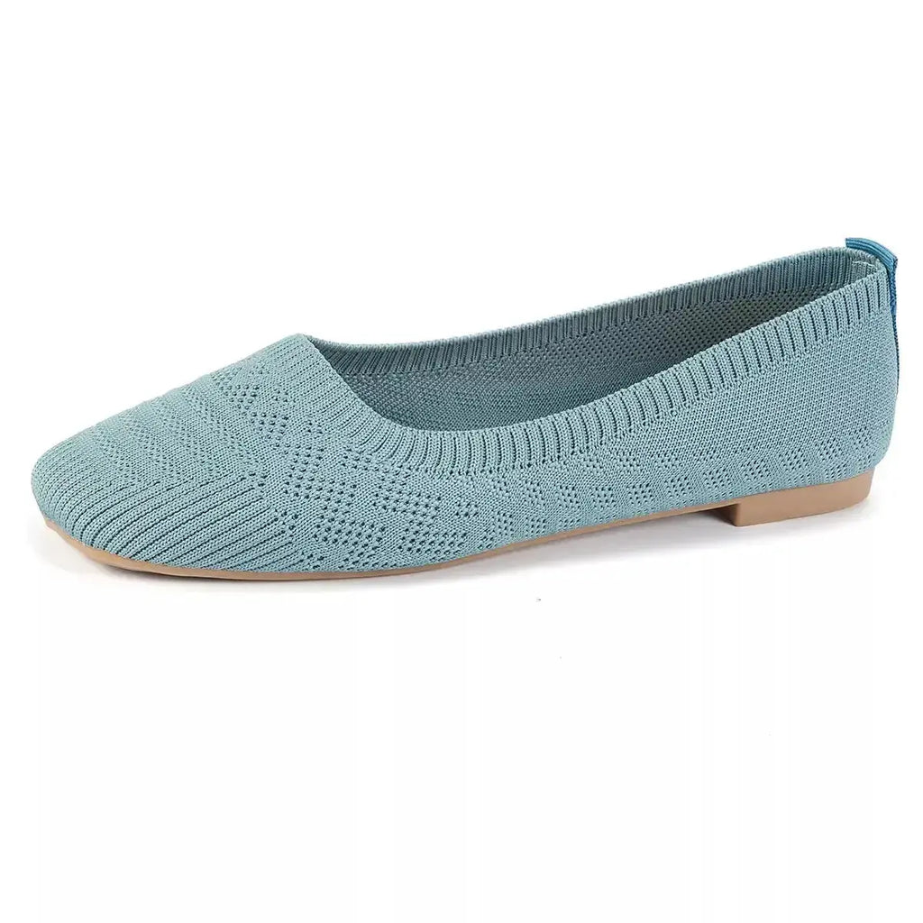 Square Toe Slip-Ons - DaisyDrop 