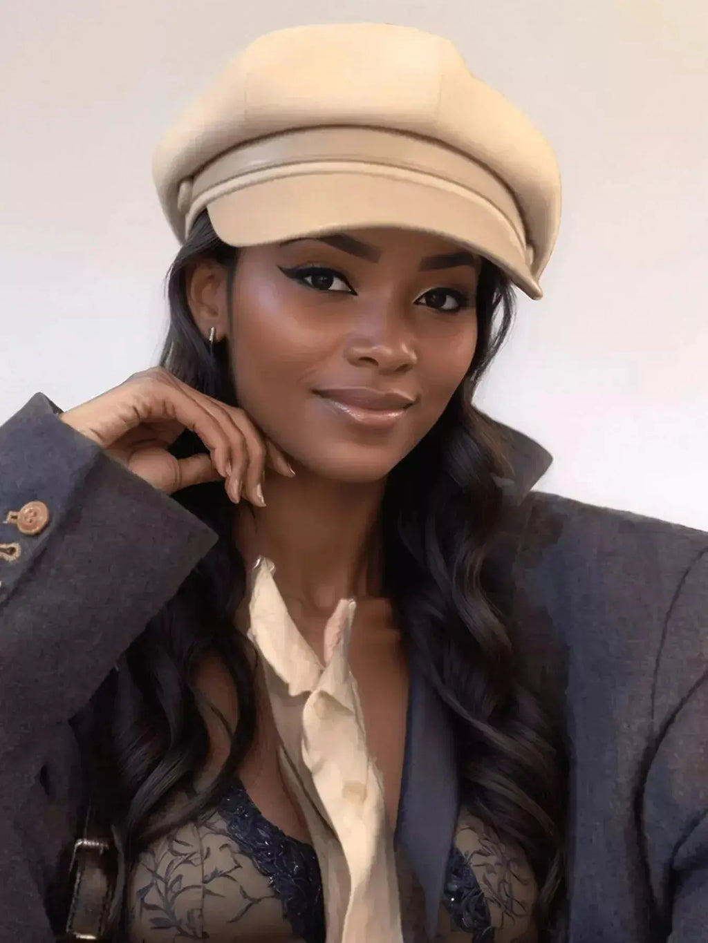 Lightweight Solid Color Cap - DaisyDrop 