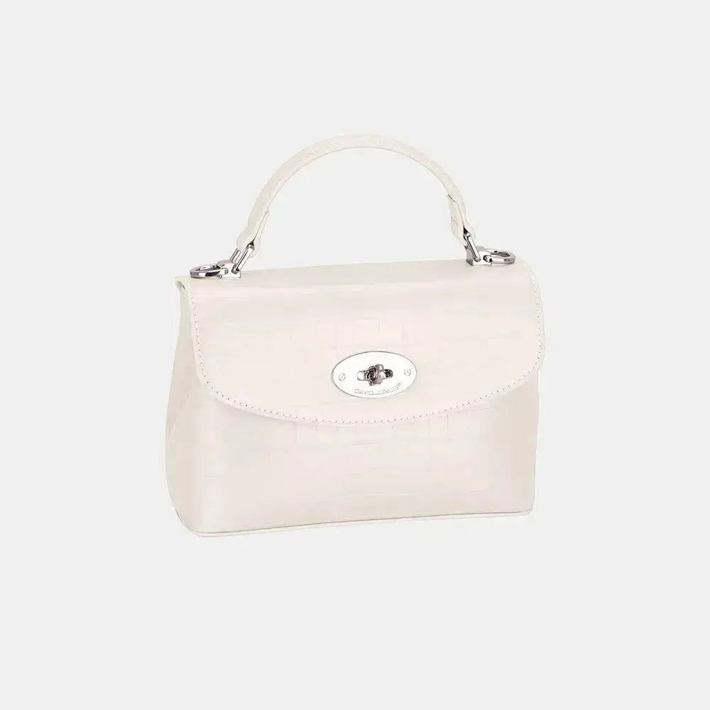 David Jones Texture PU Leather Handbag - DaisyDrop 