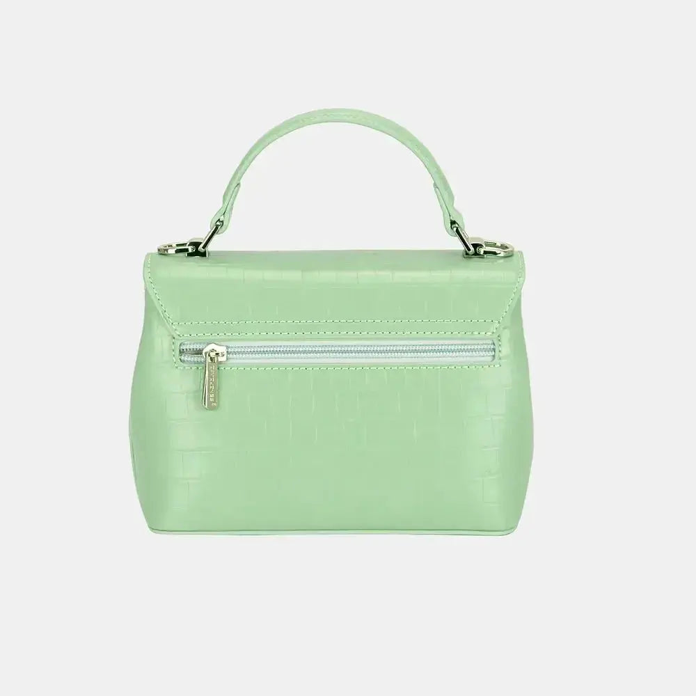 David Jones Texture PU Leather Handbag - DaisyDrop 