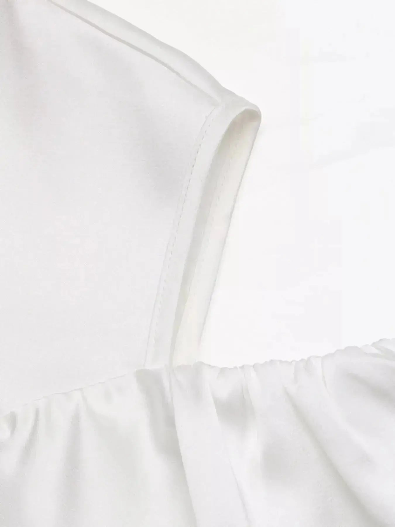 Cold Shoulder Ruffle Blouse - DaisyDrop 