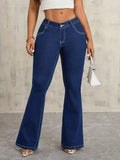 Flare Jeans with Pockets - DaisyDrop 
