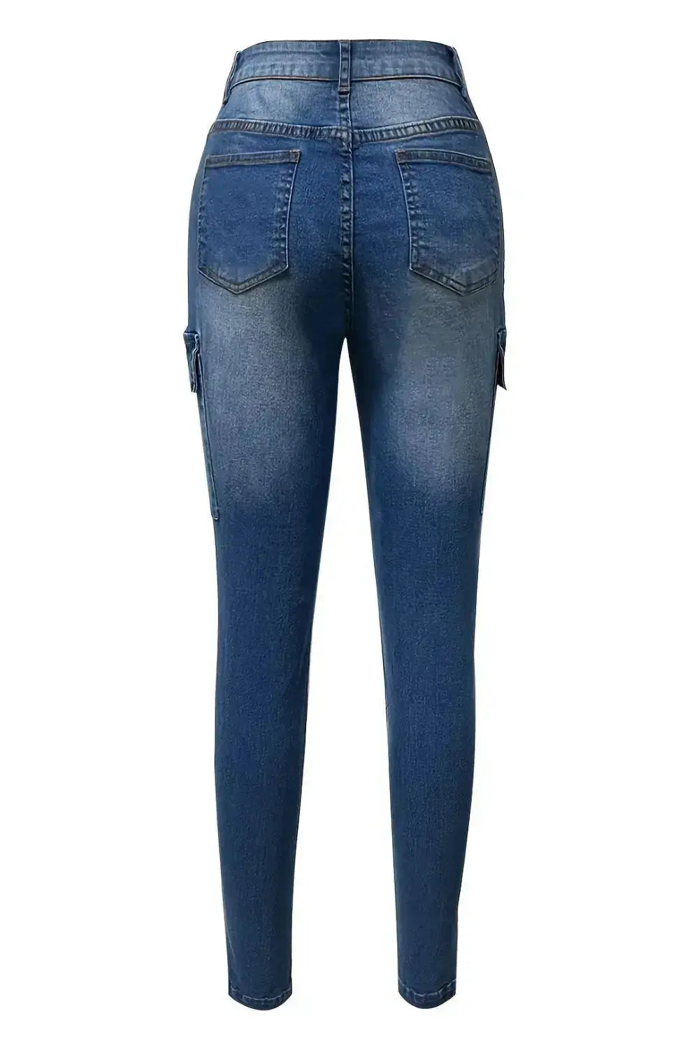Skinny Jeans with Pockets - DaisyDrop 