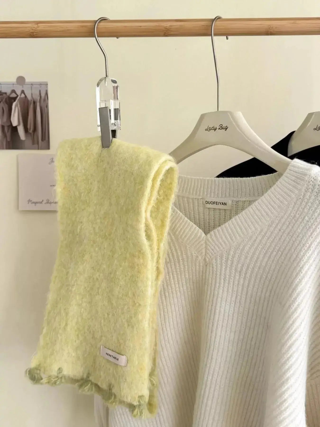 Tassel Knitted Scarf - DaisyDrop 