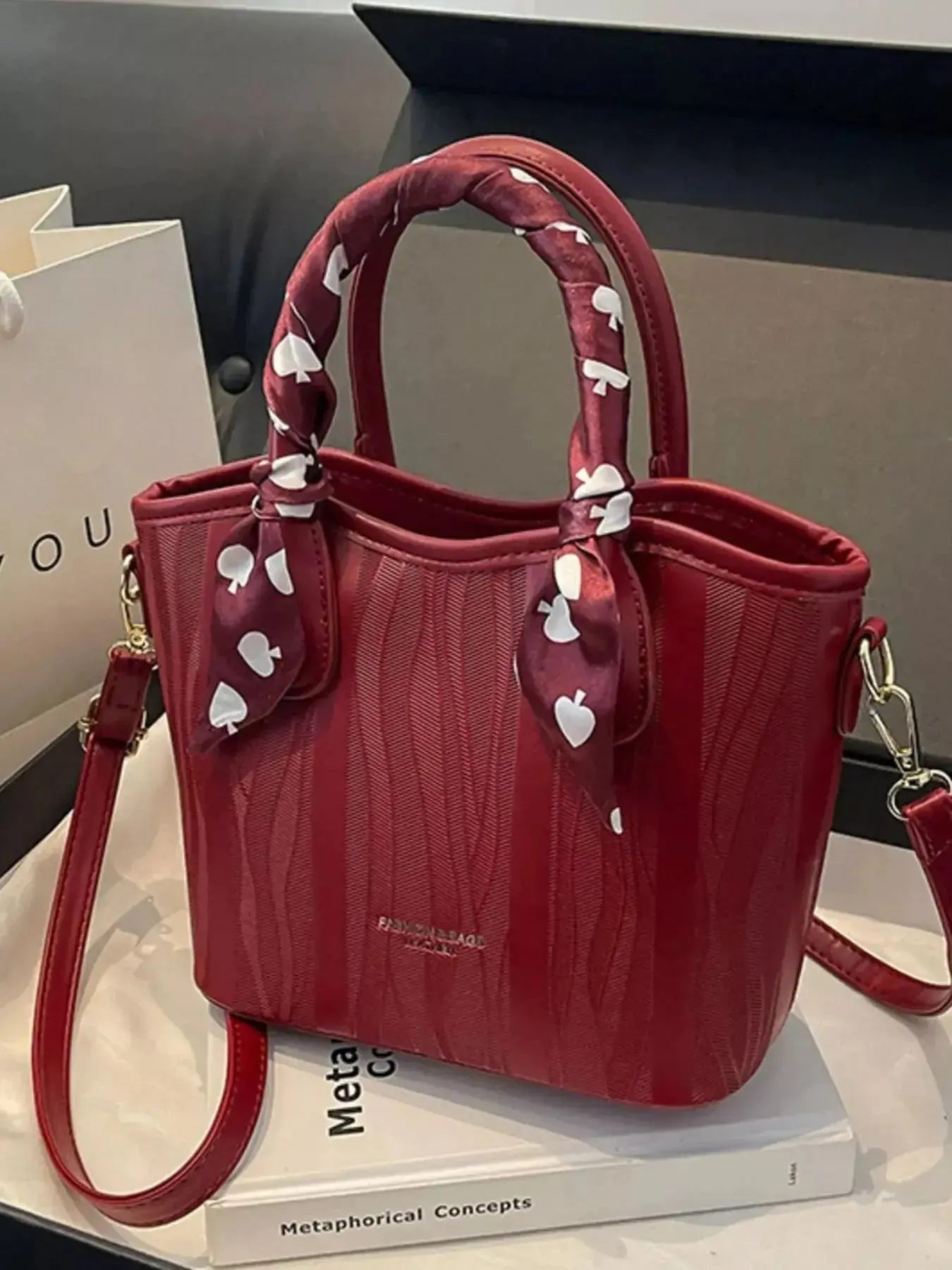 Top Handle Crossbody Bag - DaisyDrop 