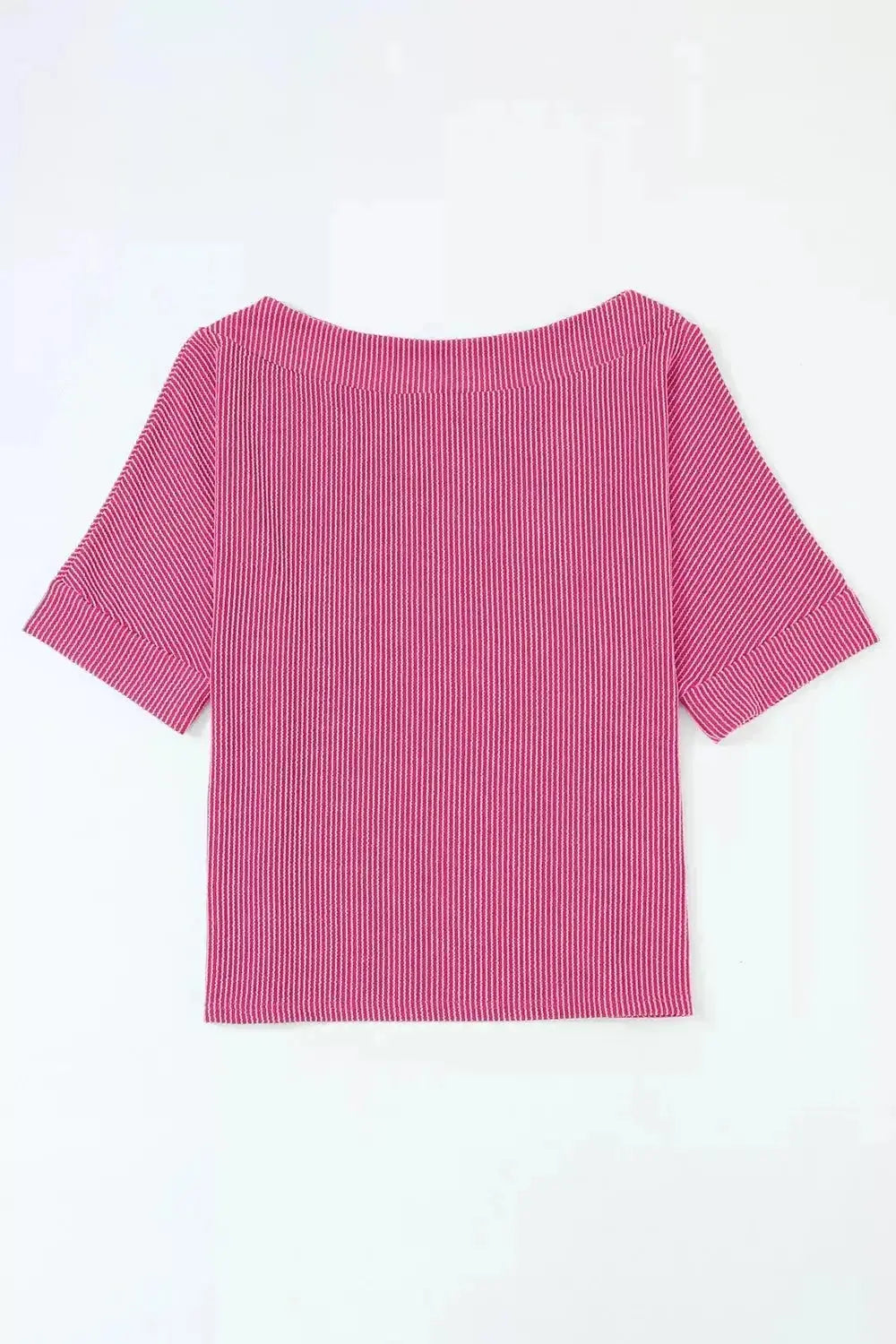 Ribbed Knit Off-Shoulder Blouse - DaisyDrop 