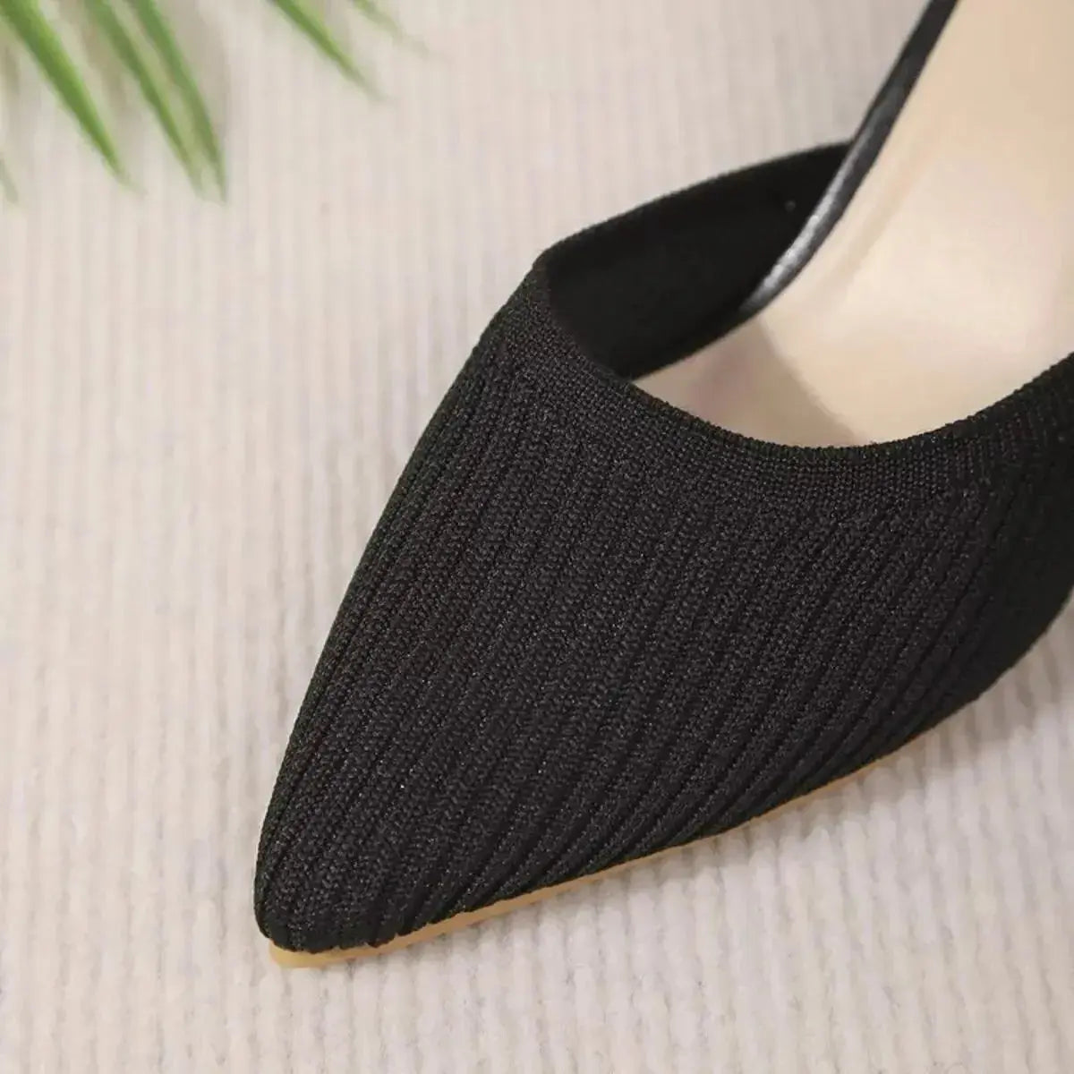 Point Toe Flare Heels Sandals - DaisyDrop 