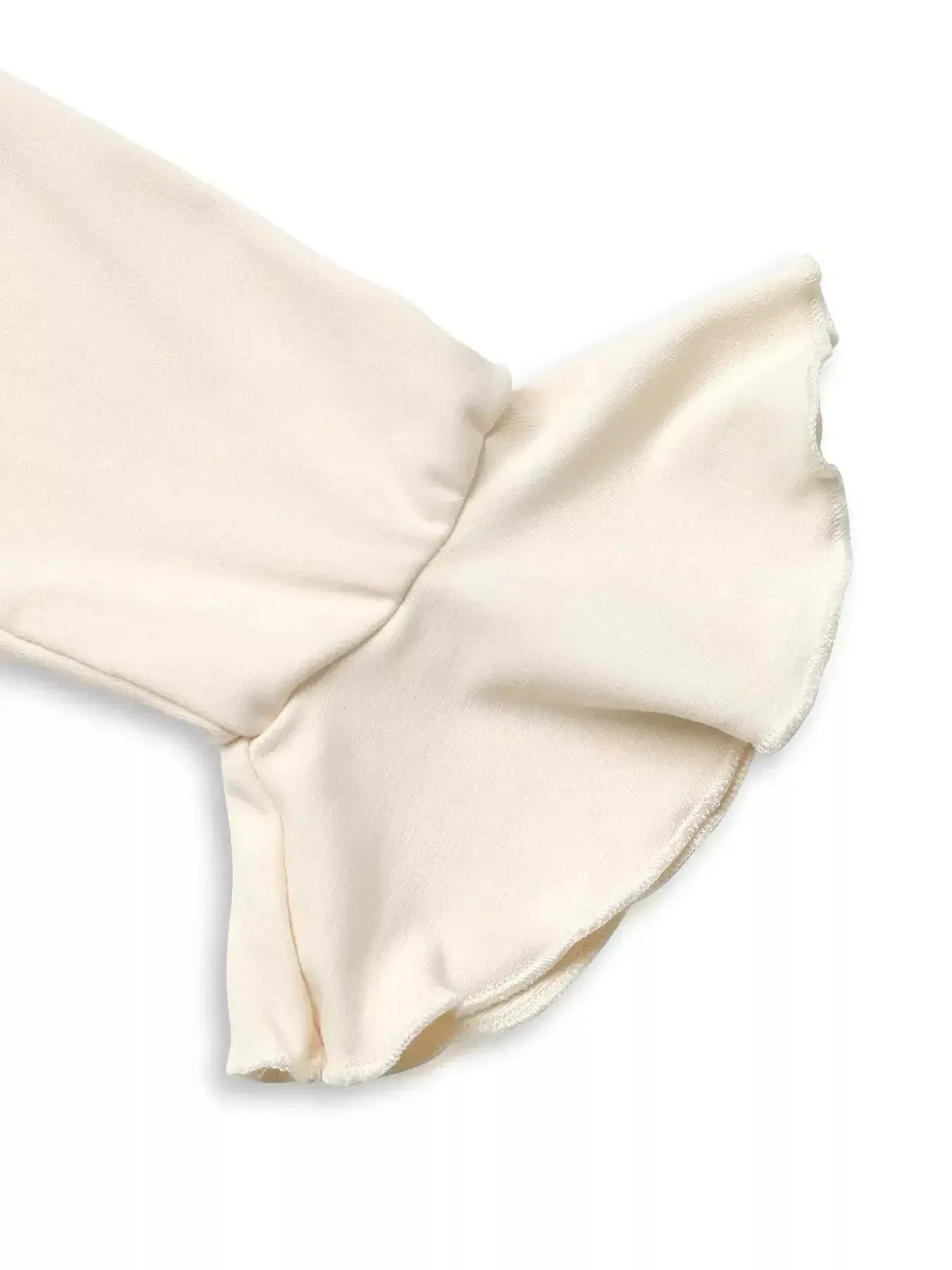 Ruffled Flounce Sleeve Blouse - DaisyDrop 