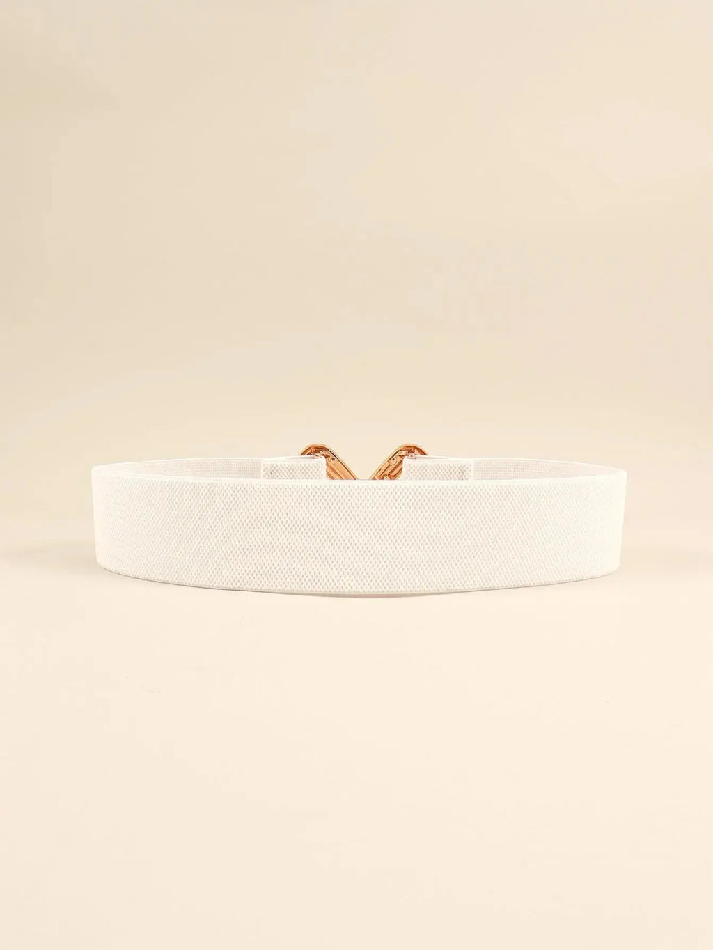 Geometric Buckle Elastic Wide Belt - DaisyDrop 