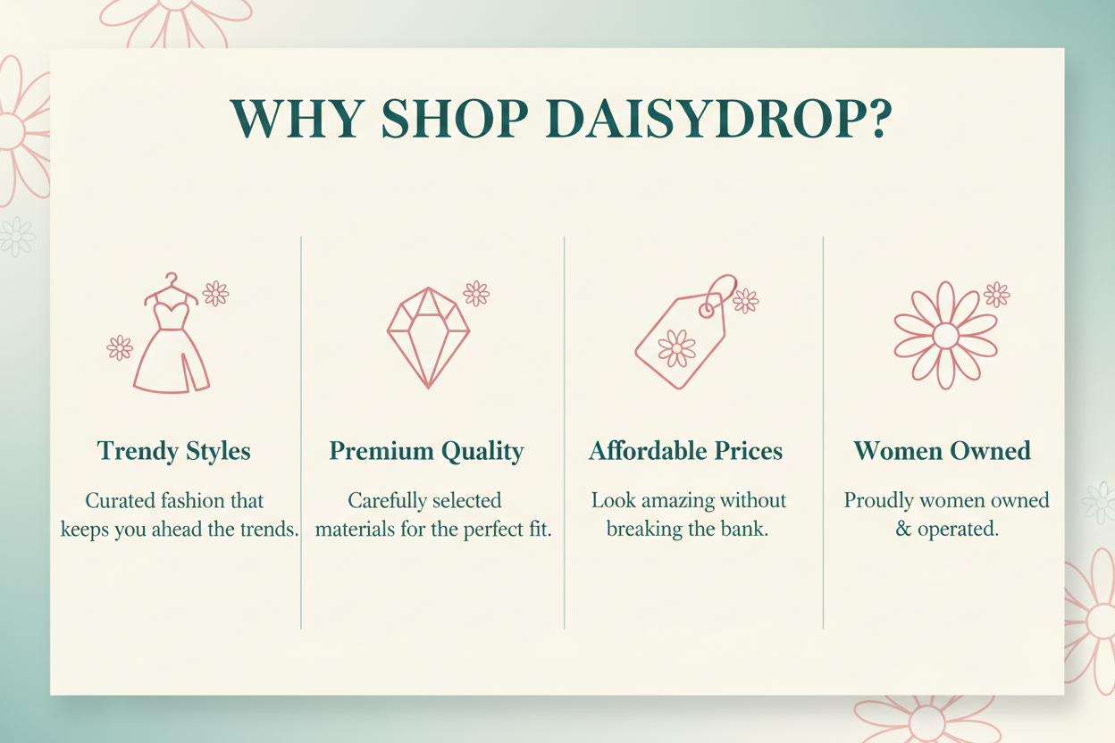 Why Shop DaisyDrop?